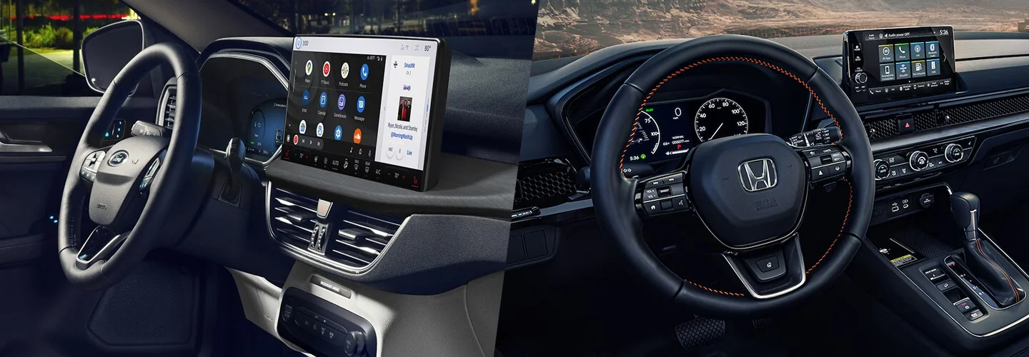 2025 Ford Escape vs 2025 Honda CR-V interiorimage