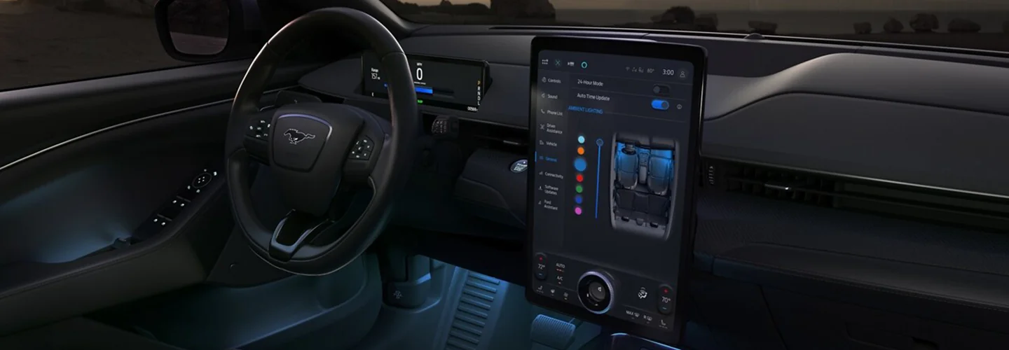 2024 Ford Mustang Mach-E Specs interiorimage