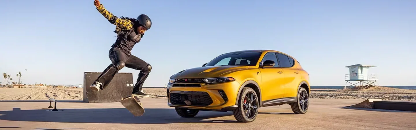 2024 Dodge Hornet Specs yellowcolor frontview