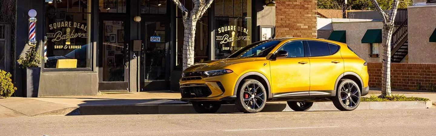2024 Dodge Hornet Specs yellowcolor sideview