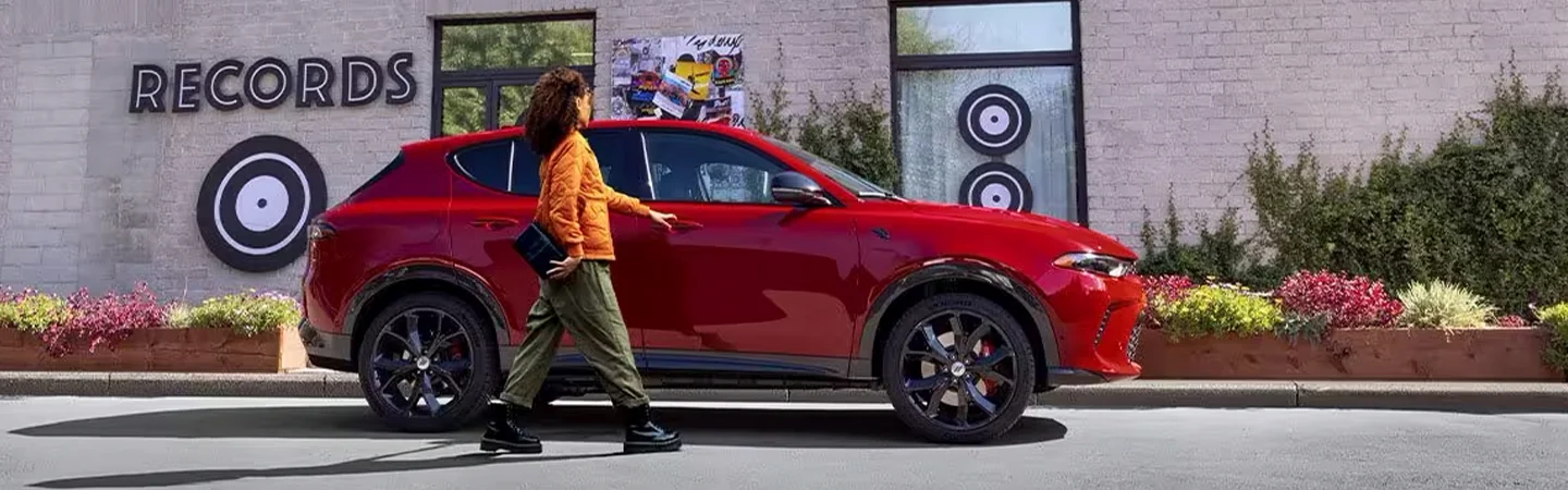 2024 Dodge Hornet Specs redcolor sideview