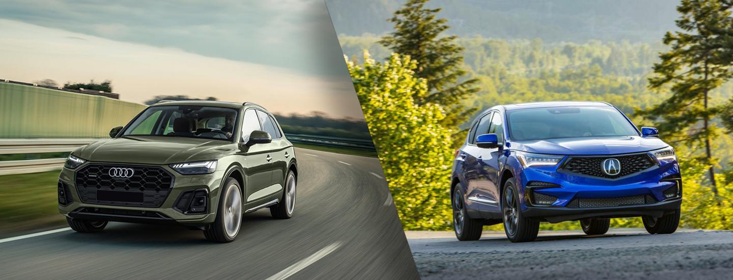 2021 Acura RDX Compared to the Audi Q5
