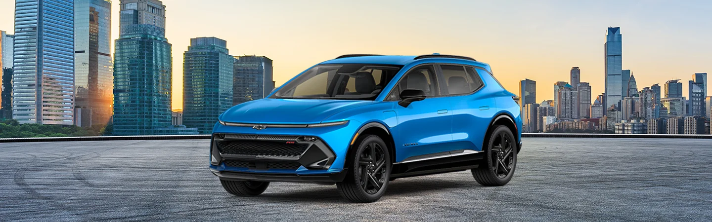 blue 2025 Chevrolet Equinox