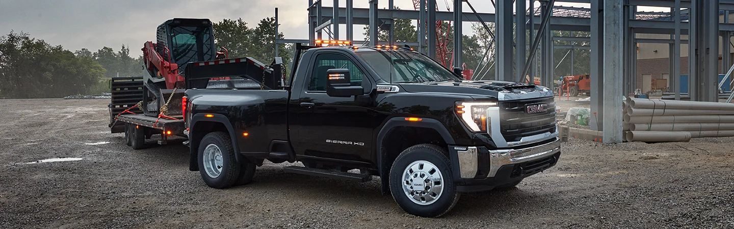 2024 GMC Sierra 3500 HD Specs black color side view