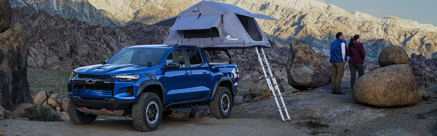 camping outside with Colorado