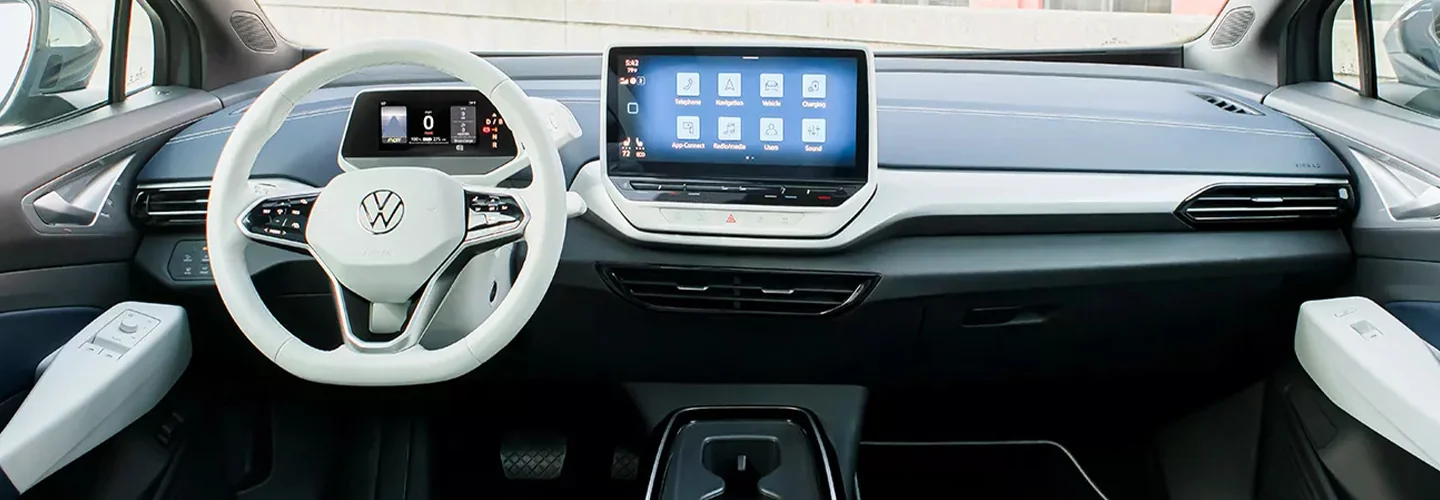 2024 Volkswagen ID 4 vs Kia EV6 interiorimage