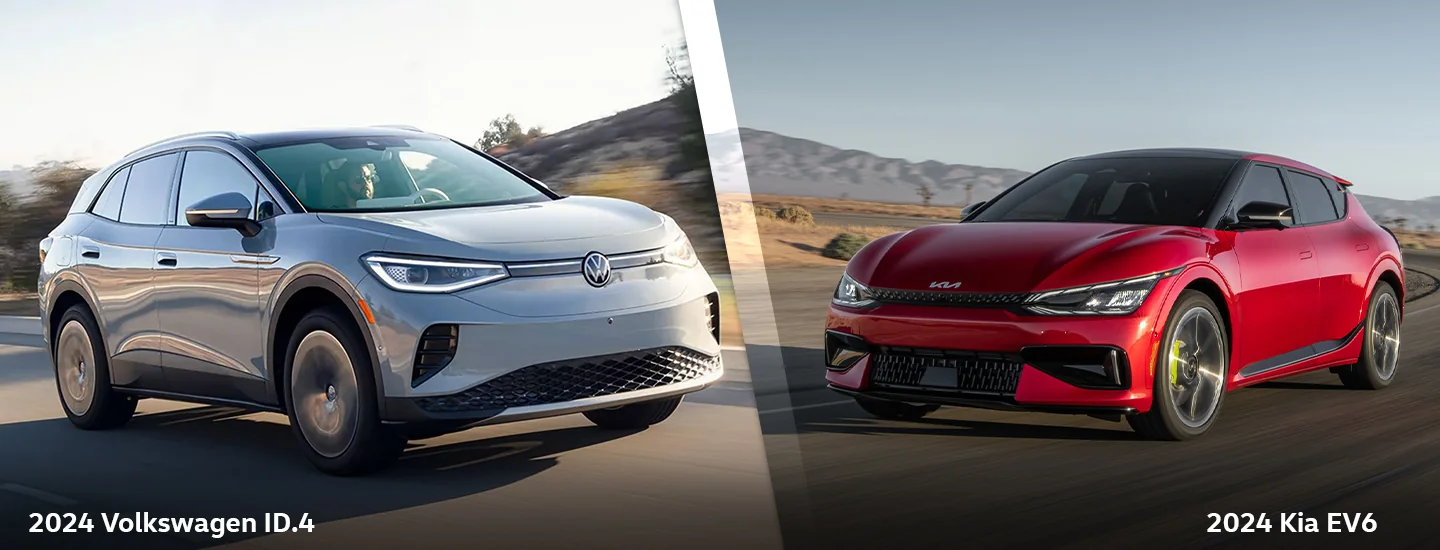 2024 Volkswagen ID 4 vs Kia EV6