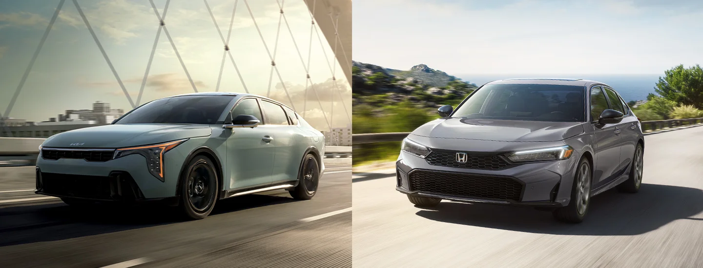 2025 Kia K4 vs Honda Civic