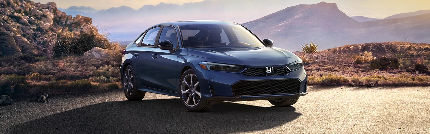 Honda Civic parked