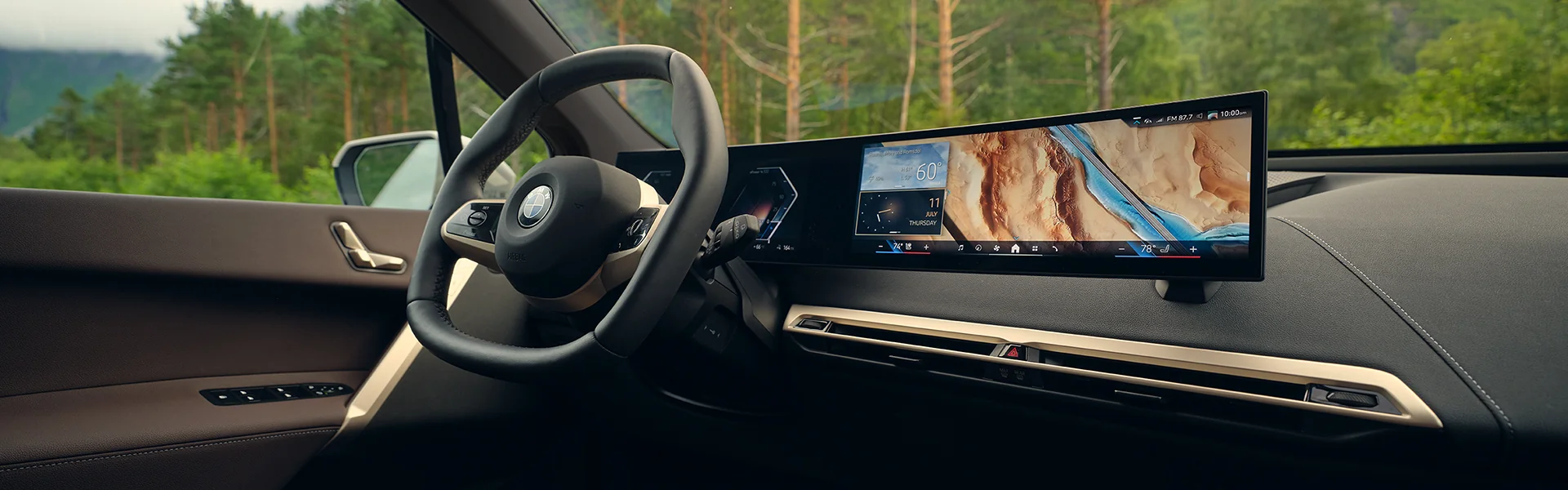 2026 BMW iX interior view