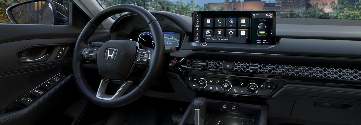 Interior view of the 2025 Honda Accord