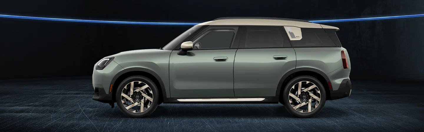 2025 MINI Countryman S ALL4 Specs green color side view