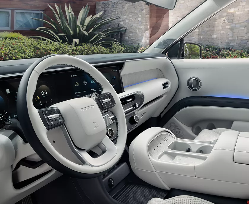 2026 Hyundai Palisade Hybrid interior view