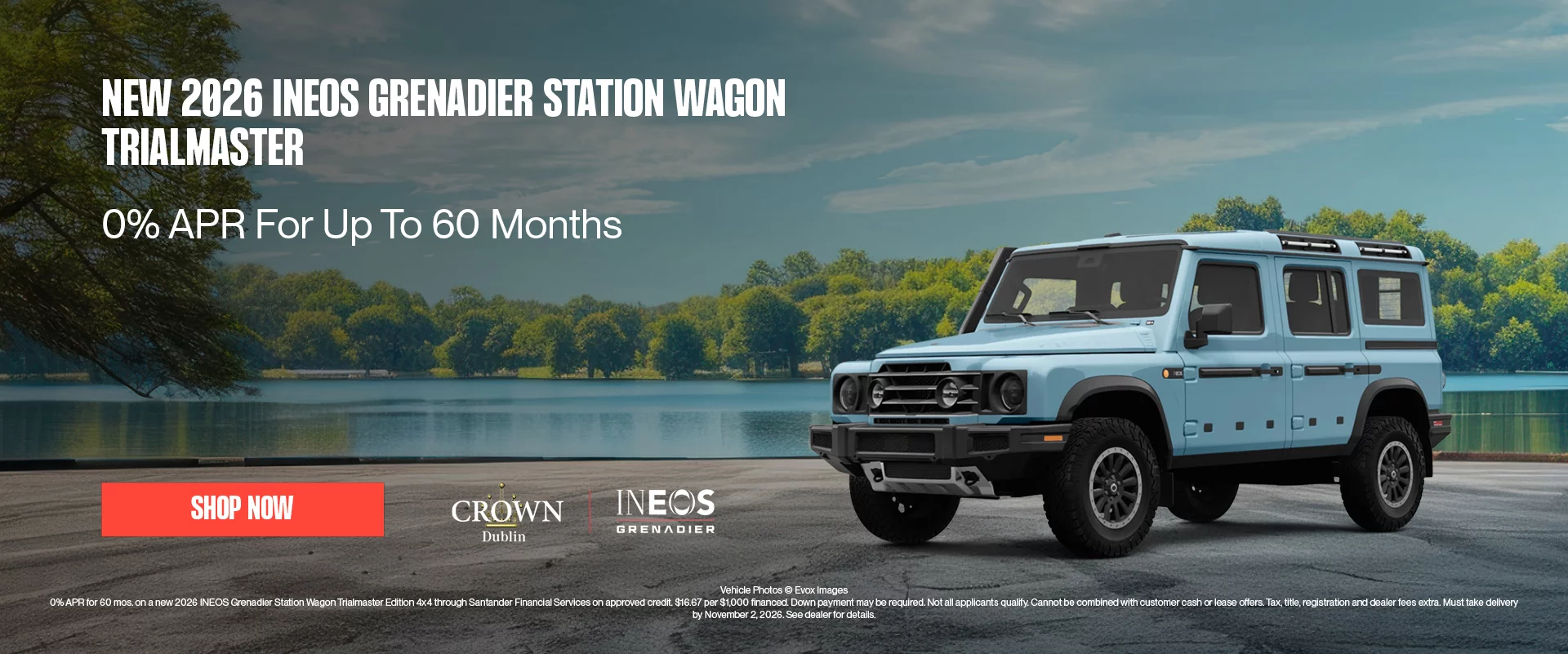New 2026 INEOS Grenadier Station Wagon Trialmaster 0% APR For Up To 60 Months