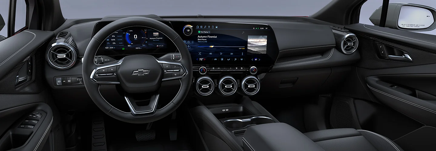 2025 Chevrolet Blazer vs. Honda CR-V interior view