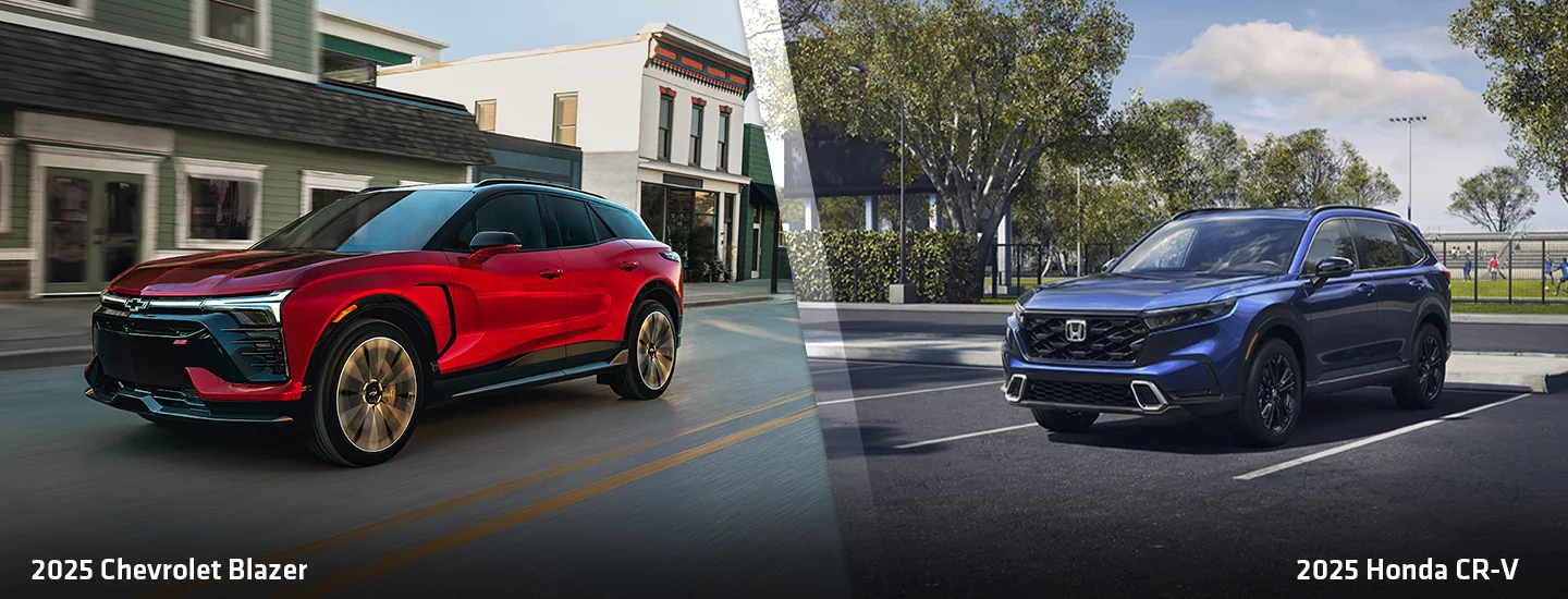 2025 Chevrolet Blazer vs. Honda CR-V