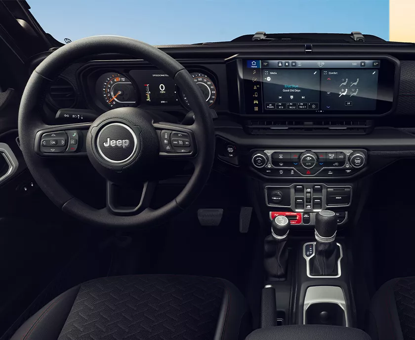 2026 Jeep Gladiator interior view