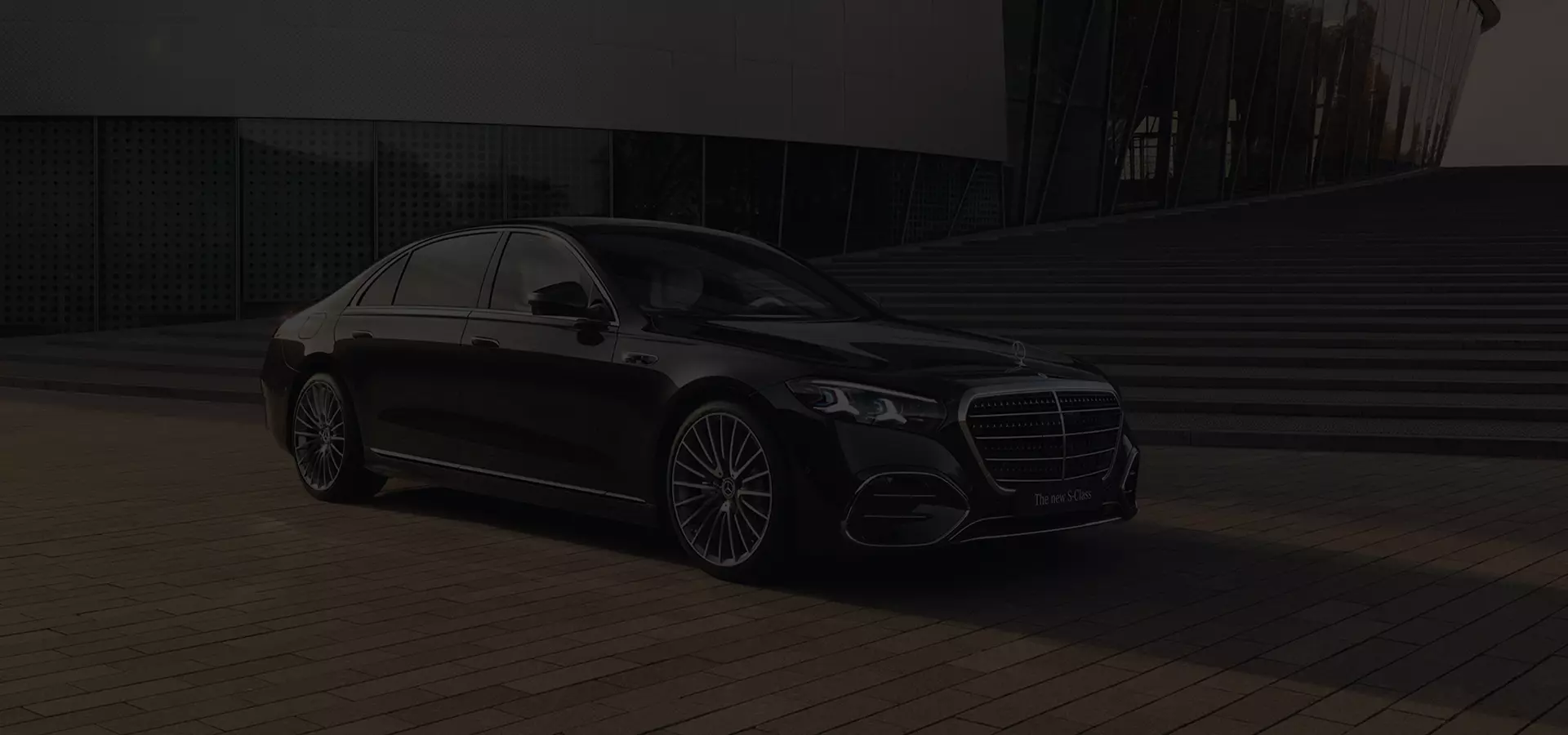 new Mercedes-Benz parked
