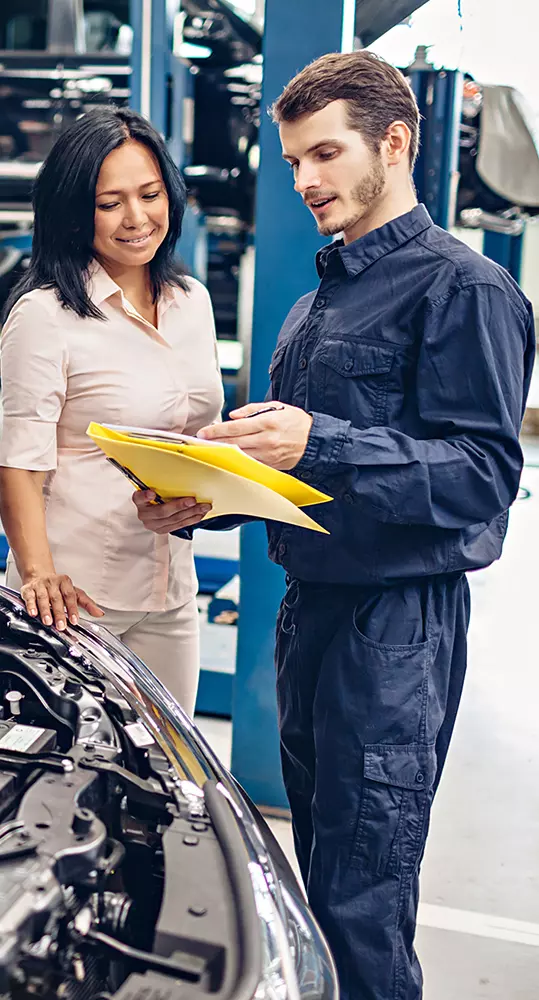 service repair bay