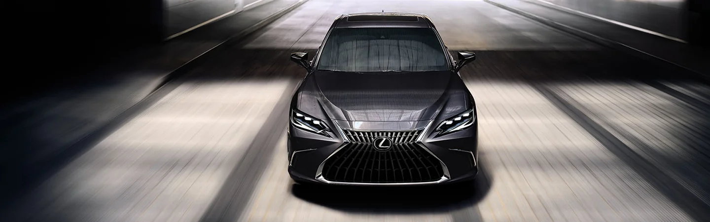 black 2025 Lexus ES 350