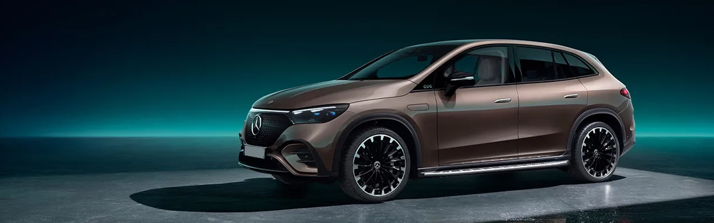 Mercedes-Benz Electric Lineup sideview black