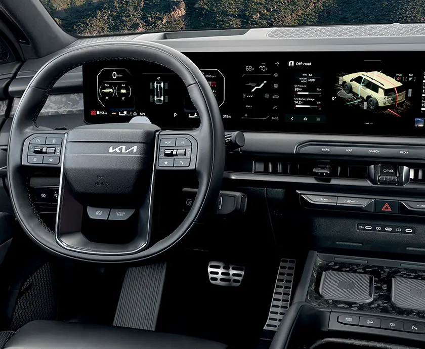 inside the new Kia Telluride