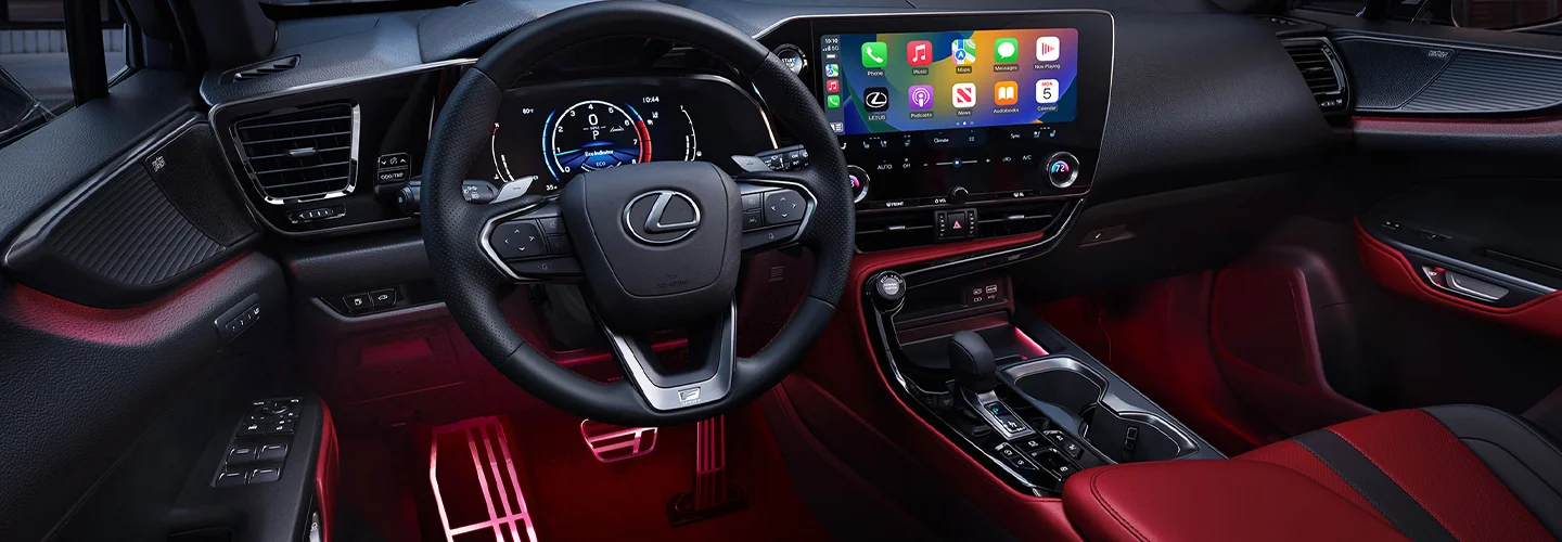 interior of a 2025 Lexus NX Hybrid NX 350h Premium AWD