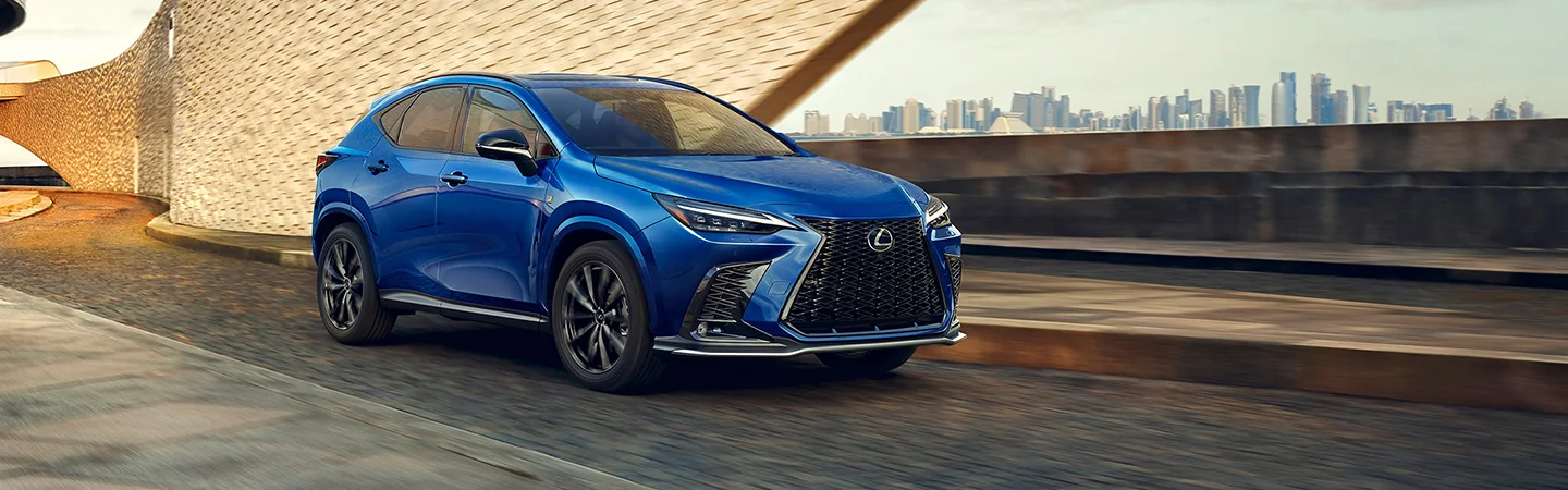 blue 2025 Lexus NX Hybrid NX 350h Premium AWD
