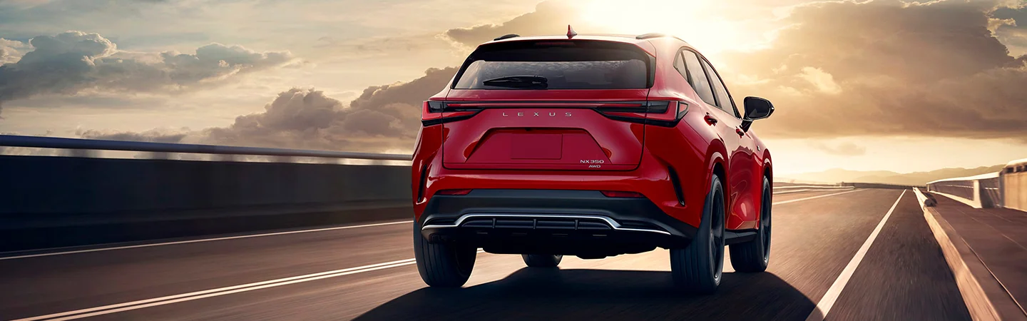 red 2025 Lexus NX Hybrid NX 350h Premium AWD