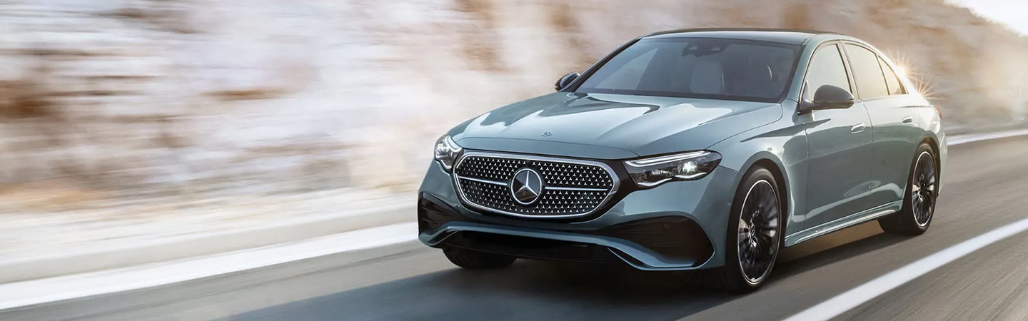 2024 Mercedes-Benz E-Class blue sideview