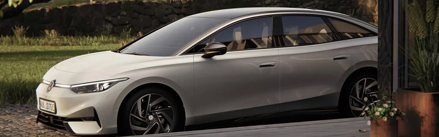 2025 Volkswagen ID.7 whitecolor sideview