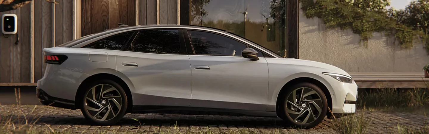 2025 Volkswagen ID.7 whitecolor sideview