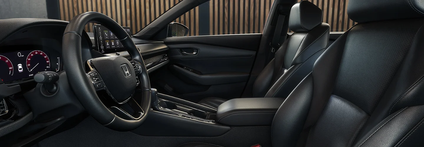 inside the new 2025 Honda Accord