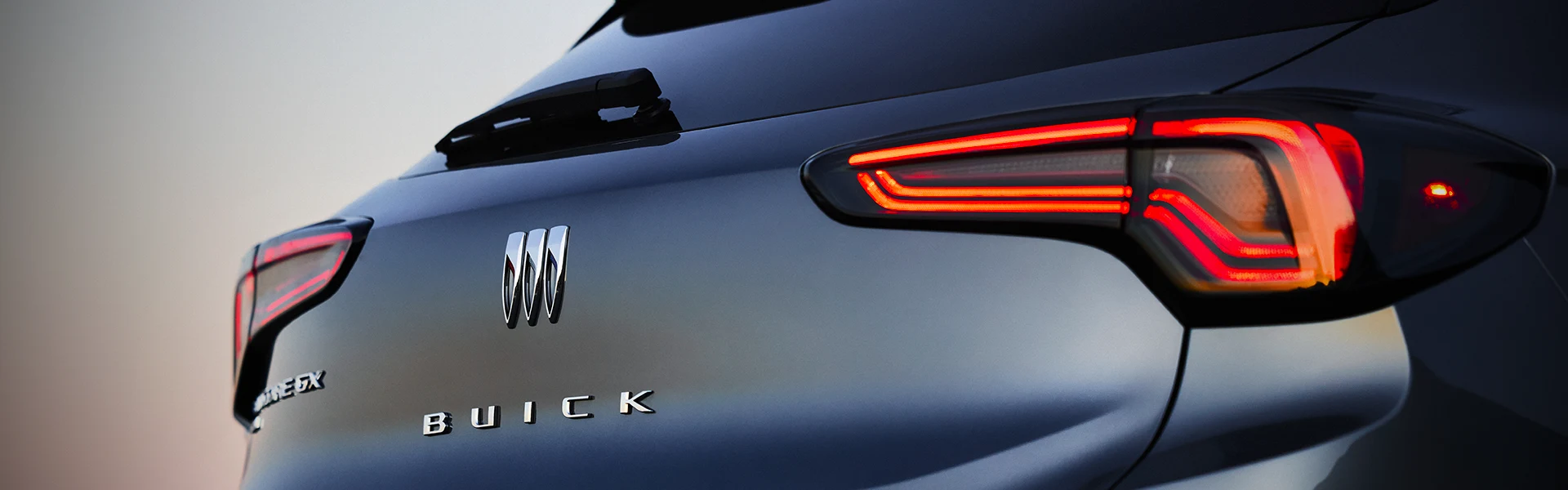 closeup on rear of Buick Encore