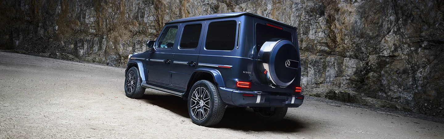 blue 2025 Mercedes-Benz G-Wagon