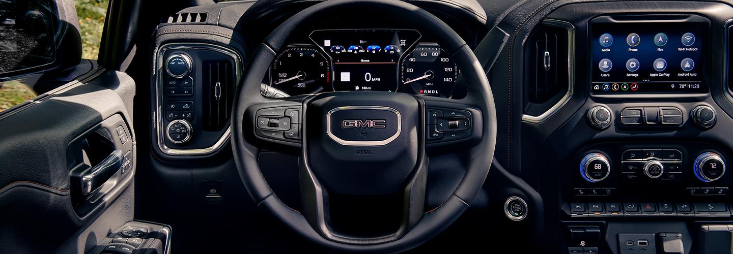 2022 GMC Sierra dash