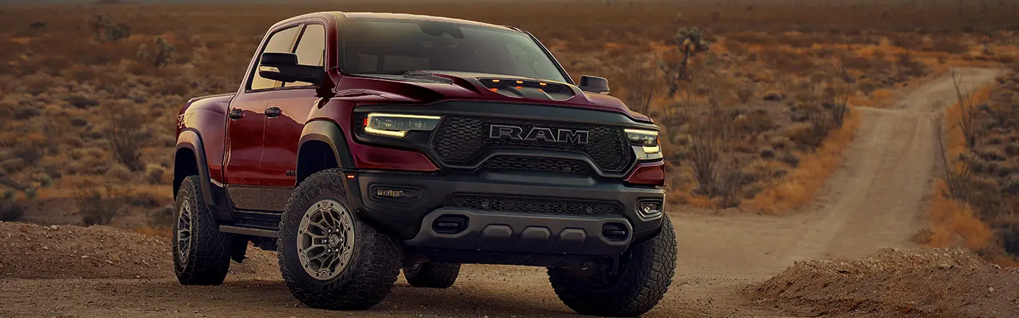 2024 RAM 1500 vs Ford F 150 black front