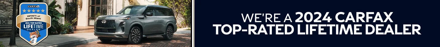 We're A 2024 CarFax Top-Rate Lifetime Dealer