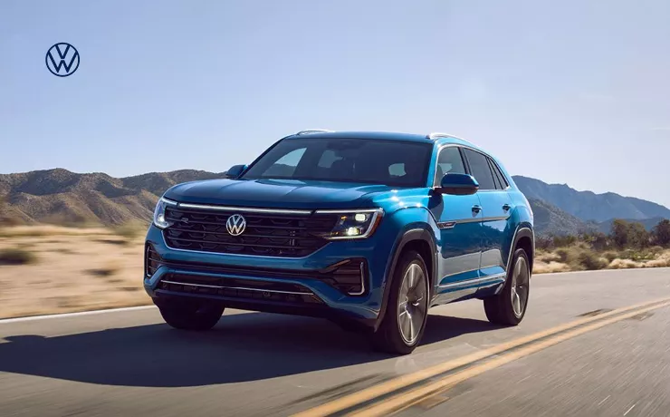 New 2026 Volkswagen on the road