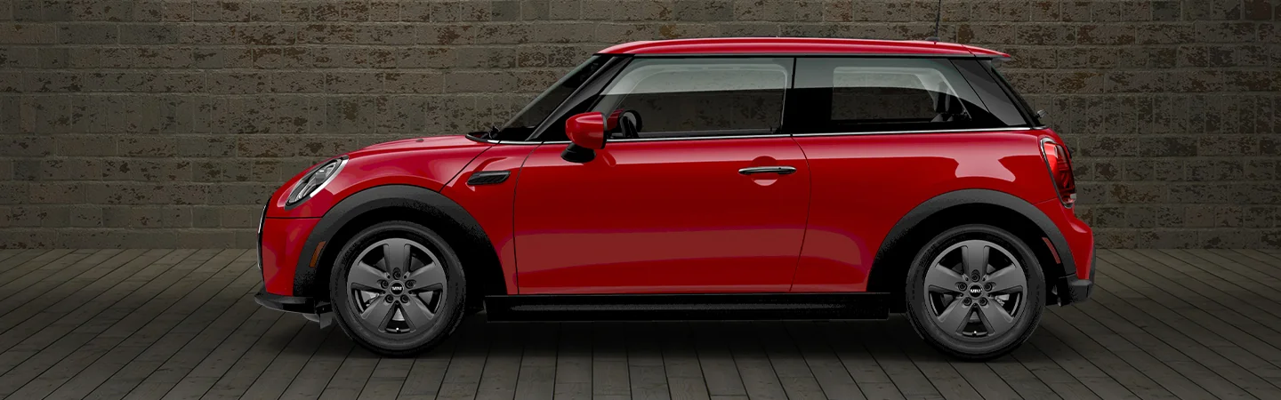See the New Electric MINIs red sideview