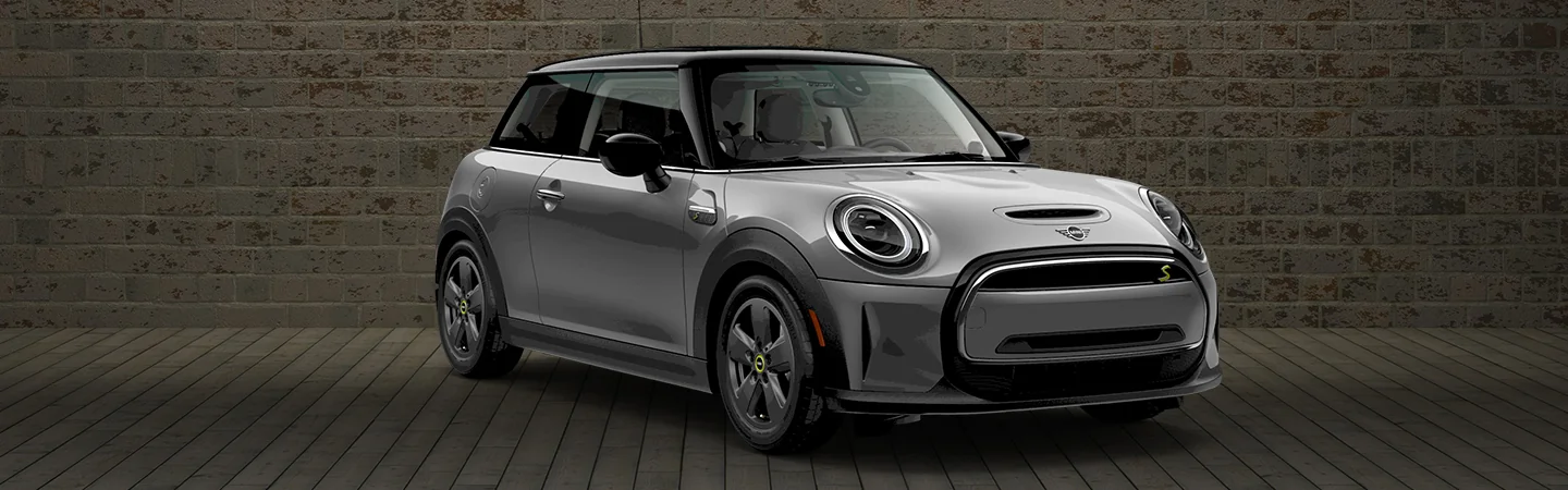 See the New Electric MINIs silver sideview