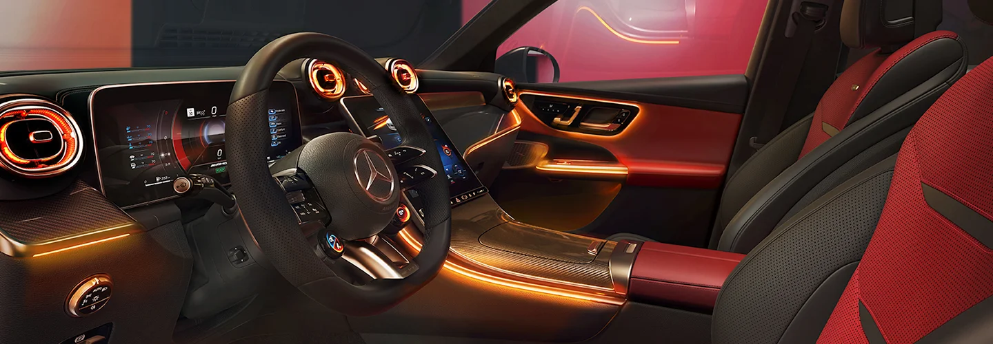 dashboard of Mercedes-Benz GLC