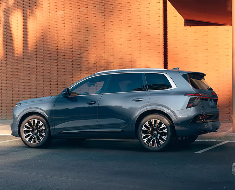 Luxury vehicle exterior shown from a three-quarter angle