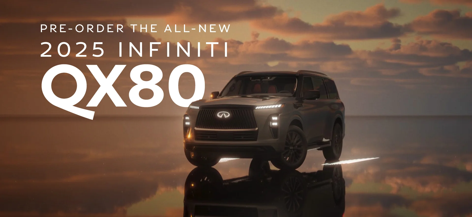 Pre-Order the All-New 2025 INFINITI QX80