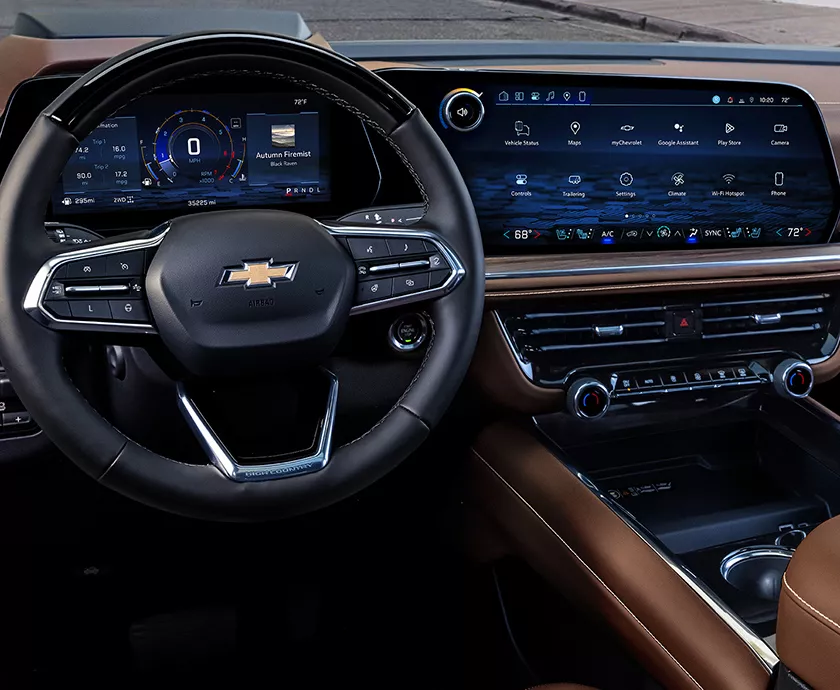 2026 Chevrolet Suburban interior view