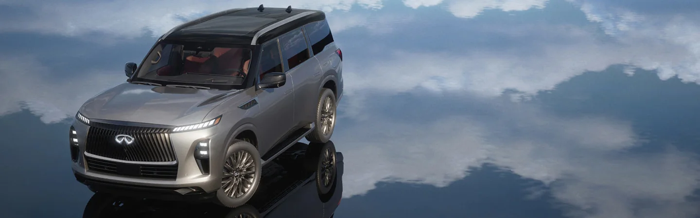 2025 INFINITI QX80 Specs silvercolor frontview