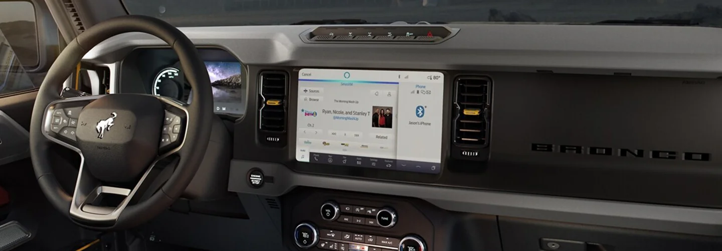 2024 Ford Bronco interior