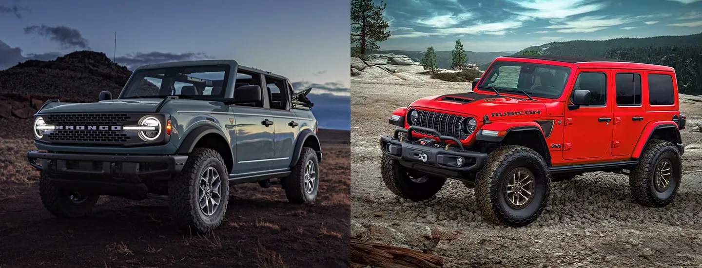 2024 Ford Bronco and Jeep Wrangler