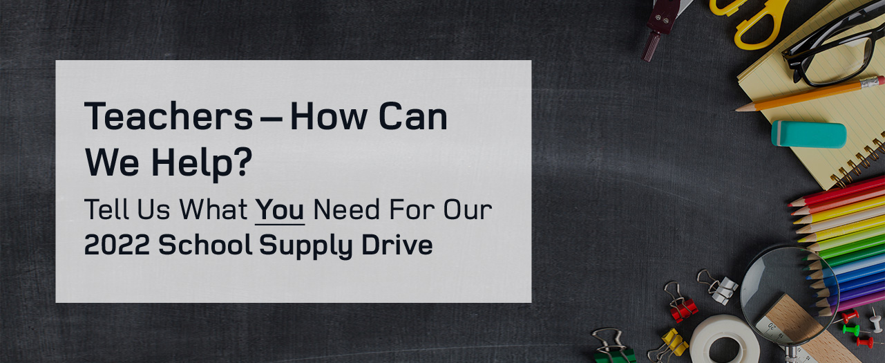 School Supply Drive Land Rover Roaring Fork