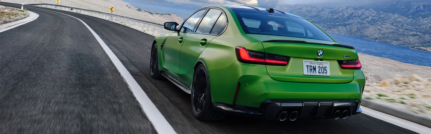 2024 BMW M3 Specs front white